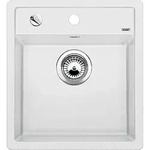 BLANCO DALAGO 45 Einbausp&uuml;le / SILGRANIT / Wei&szlig; / Excenter - Wei&szlig;
