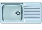 Alveus Praktik 100 Sp&uuml;lbecken Edelstahl matt - 1085977