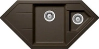 Schock SIGC150ABRO, Schock Einbausp&uuml;le Signus C-150 A Bronze Auflage