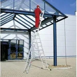 Euroline Premium 307 Mehrzweckleiter 3x12 Sprossen