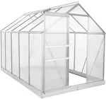 Zelsius Aluminium Gew&auml;chshaus, 310 x 190 cm, 6 mm Hohlkammerplatten, Treibhaus,