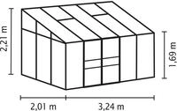 Ida 6500 HKP 4mm, alu