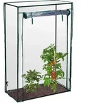 Relaxdays Tomatengew&auml;chshaus, Garten, Balkon, Foliengew&auml;chshaus Tomaten, HBT