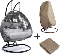 Home Deluxe 6902, HOME DELUXE - H&auml;ngesessel TWIN - Grau, nur Korb - inkl. Sitz- und