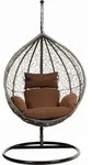 HOME DELUXE - Polyrattan H&auml;ngesessel CIELO - inkl. Gestell, Sitz- & R&uuml;ckenkissen -