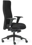 ROVO XP - Luxus Chefsessel Schwarz mit Stoff hoch Rovo Chair - Schwarz
