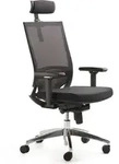 Mayer Drehsessel - Farbe: schwarz - Material: Aluminium, 2486 - Schwarz