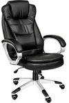 tectake&reg; B&uuml;rostuhl Zulu ergonomische Form - Schwarz