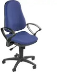 TOPSTAR B&uuml;rodrehstuhl Support SY 8550SG26 max120kg sw/bl - Blau