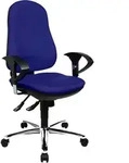 Topstar B&uuml;rodrehstuhl "Support SY Deluxe" blau - Blau