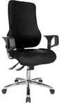 TOPSTAR Sitness 55 B&uuml;rostuhl schwarz - Schwarz