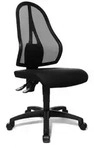 Topstar B&uuml;rostuhl Open Point P, OP100 G20 schwarz Stoff - Schwarz