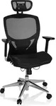 hjh OFFICE High End B&uuml;rostuhl VENUS ONE Ergonomischer Schreibtischstuhl mit