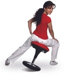 B&uuml;rostuhl Schreibtisch Fitness Hocker Topstar Sitness 20 dunkelbraun - Dunkelbraun