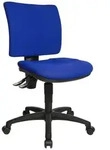 Topstar B&uuml;rodrehstuhl U50 ohne Armlehnen, blau - Blau