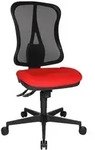 Topstar B&uuml;rostuhl Head Point SY, HE200 G21 rot, schwarz, schwarz Stoff - Schwarz