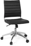 hjh OFFICE Profi B&uuml;rostuhl TRISHA Ergonomischer Schreibtischstuhl ohne Armlehnen