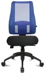 Topstar 534297 B&uuml;rostuhl Lady Sitness&reg; Deluxe, LT20B0W506 Stoff blau, Gestell