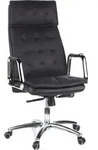 hjh OFFICE Profi Chefsessel VILLA 20 Ergonomischer B&uuml;rostuhl mit Armlehnen Leder