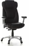 hjh OFFICE Profi Chefsessel EMBASSY 200 L Ergonomischer B&uuml;rostuhl mit Armlehnen
