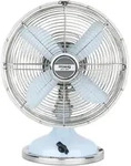 H.Koenig JOE50 Tischventilator / Retro-Design / Metall / blau - Blau