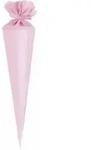 Goldbuch Schult&uuml;te rosa 70 cm aus Buntkarton mit Filz ideal zum Schulanfang - Rosa