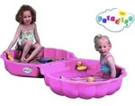 Paradiso Toys T00760, 870 mm, 777 mm, Kunststoff, Pink, Sandkasten - Rosa