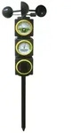 Eduplay Wetterstation Spielzeug - Basis Wetterstation mit 4 Funktionen - Schwarz