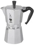 Bialetti Moka Express - 9 Tassen Espressokocher - Silber