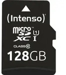 Intenso 128 GB microSDXC Speicherkarte UHS-I Premium inkl. SD-Adapter