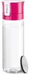 Wasserfilter-Flasche pink - Rosa/Transparent