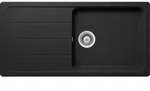 Schock Einbausp&uuml;le Fomhaus D-100L A Nero - Auflagesp&uuml;le - Schwarz