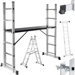 MAXCRAFT Mobile Aluminium Arbeitsb&uuml;hne / Multifunktionsger&uuml;st