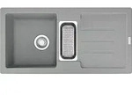 Franke Smart Strata Einbausp&uuml;le Fragranitsp&uuml;le STG 651-86 Steingrau Handbedienung 