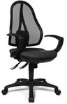Topstar Profi B&uuml;rostuhl Open Point SY AL.Q3 Anthrazit 111 x 58 x 48 cm - Grau