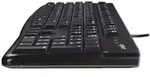 Logitech MK120, Kabelgebunden, USB, QWERTY, Schwarz, Maus enthalten - Schwarz