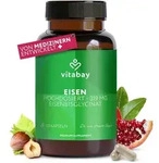 Vitabay Eisen 319 mg - 120 vegane Kapseln mit Eisenbisglycinat - Hochdosiertes