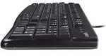 Logitech K120, Kabelgebunden, USB, QWERTY, Schwarz - Schwarz