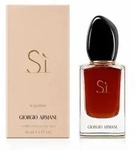 Giorgio Armani S&igrave;, Frauen, 40 ml, Nicht nachf&uuml;llbare Flasche, Spray, 1 St&uuml;ck(e),