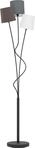 MARONDA Stehleuchte Stehlampe Lampe - L27,5 x B3,5 x H152 cm - schwarz - 3X40W exkl.