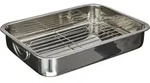 GSW 809405 Viereckpfanne mit Einsatz 809252 Edelstahl Viereckpfanne mit Einsatz...