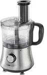 Clatronic K&uuml;chenmaschine KM 3646 edelstahl, bis 1,5 Liter, inkl. Zubeh&ouml;r -