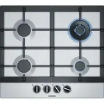 EC6A5HB90D iQ500, Autarkes Kochfeld (edelstahl/schwarz, 60 cm) - Schwarz/Silber