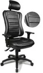 Topstar B&uuml;rodrehstuhl "Head Point RS" schwarz / schwarz (ohne Armlehnen) - Schwarz