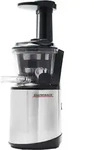 GASTROBACK Entsafter Slow Juicer Advanced Vital, Farbe:Edelstahl/Schwarz - Schwarz