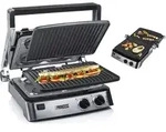 Princess 117300 Kontaktgrill, Schwarz, Silber, Tisch, Rost, 290 x 230 mm, 1...