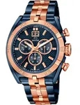 Jaguar Herren Uhr Special Ed. J810/1Edelstahl Armbanduhr blau ros? UJ810/1 -...
