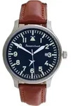 Aristo Herren Messerschmitt Uhr Fliegeruhr ME-BLAUE42B Blau