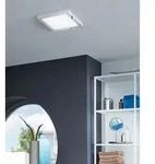 EGLO Fueva 1, Nicht austauschbare(s) Leuchtmittel, 3000 K, 2600 lm, IP44, Chrom,