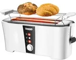 Unold 38020, Wei&szlig;/Schwarz, 4 Funktionen: Toasten, Auftauen, Aufw&auml;rmen, Stoppen,